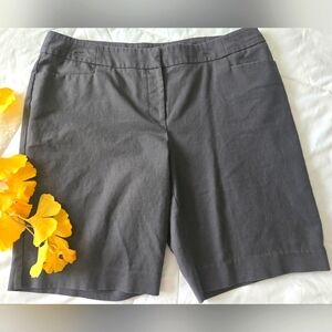 Apt. 9 Gray Bermuda Shorts Classic Tailored Design Size 16
